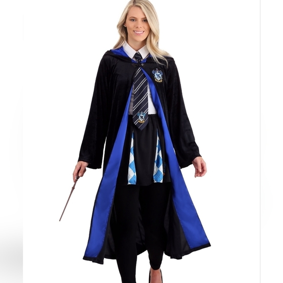 Harry Potter Raven Claw Wizard Robe. Adult Costume Unisex. Size Small. Nwt - Picture 1 of 5